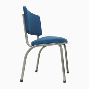 Vintage Industrial Belgian Tubular Chair from Tubax, 1950s