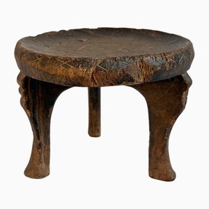 Vintage Hehe Stool, Tanzania, 1950s