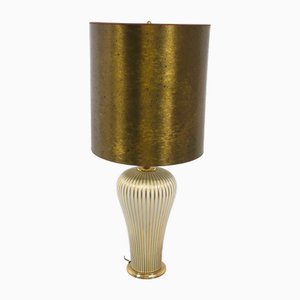 Lampe de Bureau Mid-Century en Porcelaine de Mangani, Italie, 1970s