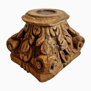 Antique Corinthian Candleholder, 1890s