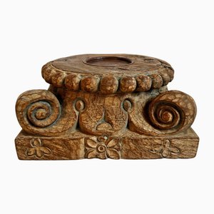 Antique Corinthian Candleholder, 1890s