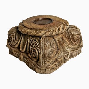 Antique Corinthian Candleholder, 1890s