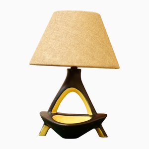 Lampe en Céramique, France, 1950s