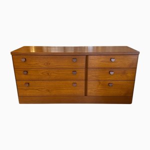 Mid-Century Teak Cantata Chest of Drawers by Ron Carter for Stag, 1970s