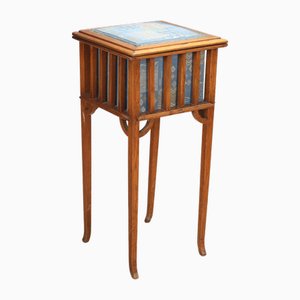 Vintage Walnut Table with Fold Down Top