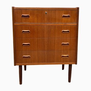 Vanity Chest in Teak with Mirror from AG