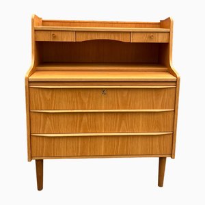 Oak Secretary with Mirror, Denmark