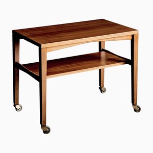 Table d'Appoint à Roulettes attribuée à Wilhelm Renz, 1960s
