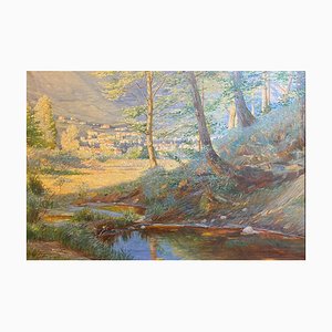 Jakob Wagner, Junitag, Huile sur Toile