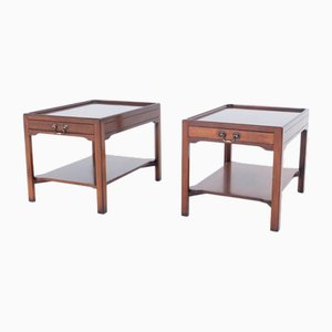 Regency Revival Side Tables, 1920s, Set of 2
