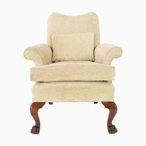 Silla Chippendale de caoba, 1880
