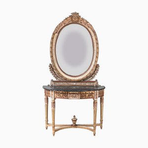 Table Console avec Miroir, France