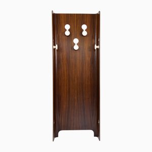 Garderobe aus Teakholz von Carlo De Carli für Fiam, 1960er