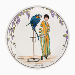 Piatto Art Déco in porcellana di Villeroy & Boch