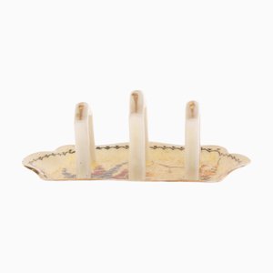Art Nouveau Style Porcelain Toast Rack from T. Goode & Co.