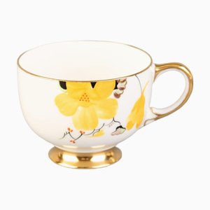 Art Deco Paragon Fine Hand-Painted Gilt Porcelain Teacup