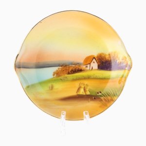 Japanese Art Deco Porcelain Bowl from Noritake