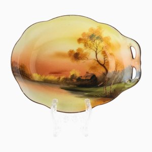 Japanese Art Deco Ceramic Bowl from Noritake