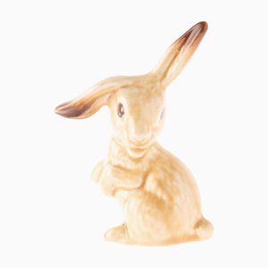 Art Deco Polychrome Ceramic Rabbit from SylvaC
