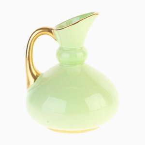 Brocca Art Deco in porcellana di giada di Carlton Ware