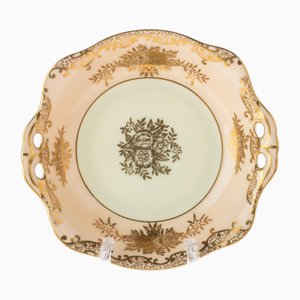 Japanese Art Deco Gilt Porcelain Bowl from Wade