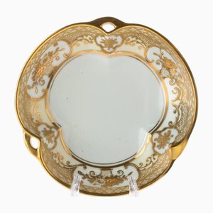 Japanese Art Deco Gilt Porcelain Bowl from Noritake