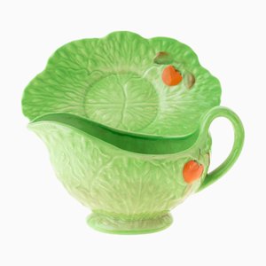 Vintage Ceramic Cabbage Sauce Boat from Carlton Ware