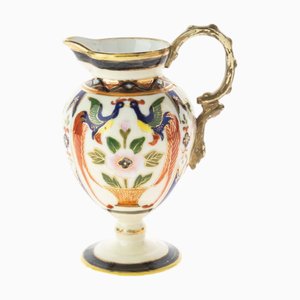 Japanischer Art Deco Milchkännchen aus vergoldeter Keramik von Noritake