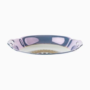Japanische Art Deco Keramikschale aus vergoldetem Porzellan von Noritake