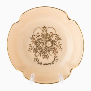 Japanese Art Deco Gilt Porcelain Ceramic Bowl from Noritake