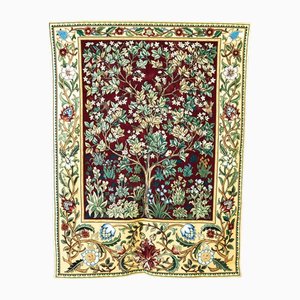 Grande Tapisserie Murale Tissée Jacquard de Style Médiéval