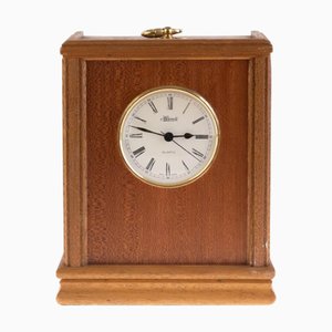Wooden Quartz Mantel Clock from Hermle