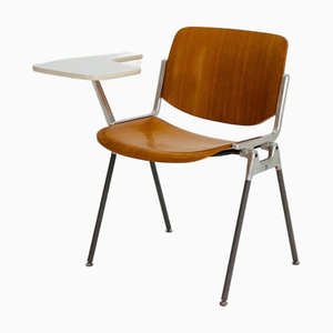 Mid-Century Stacking Desk Chair by Giancarlo Piretti for Anomima Castelli, Italy, 1960s