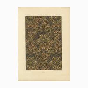 Renaissance Ceiling Design, 1869, Paper