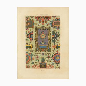 Kraut & Sannier, Renaissance Grotesques Lavish Ornament Panel, Pl. LXXII, 1869, Drucken