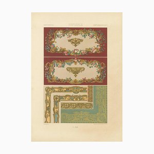 Lassus según Albert Racinet, XCIII de L'Ornement Polychrome, 1869, Papel