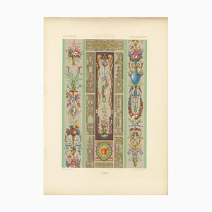 Floral and Gilt Wall Designs, 1869, Paper