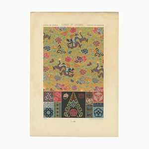 Chinese and Japanese Dragon Motif, 1869, Paper