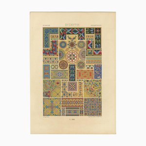 Architectural and Mosaic Patterns, 1869, Paper