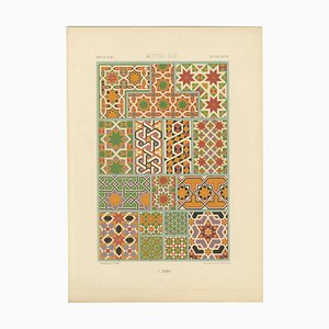 G. Süsser según Albert Racinet, XXXVI de L'Ornement Polychrome, 1869, Documento