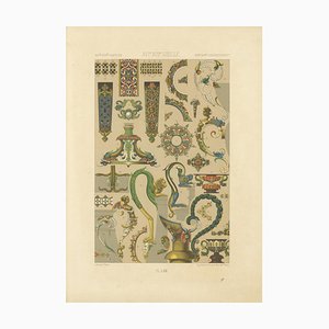 F. Darin, LXII de L'Ornement Polychrome, 1869, Papier