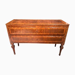 Commode Louis XVI Antique à 2 Tiroirs