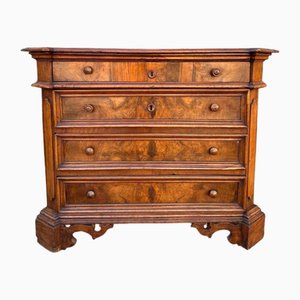 Antique Walnut Chest of Drawers, 1600s