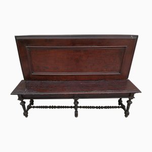 Walnut Bench, Siena, 16th Century
