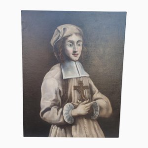 Portrait of a Novice, Late 17th Century, Oil on Canvas