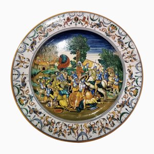 Faenza Historiated Plate from Firmiani