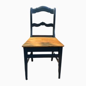 Silla antigua de roble