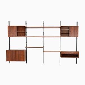 Dänisches System Bücherregal aus Teak, 1960er