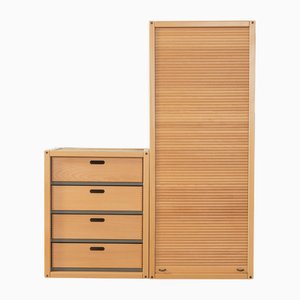 Roller Shutter and Drawers Cabinet from Flötotto Profilsystem