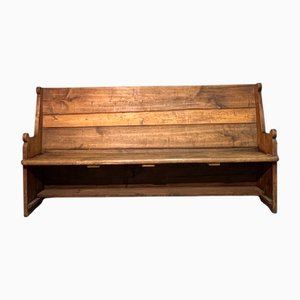 Antique Bench in Chestnut, 1800